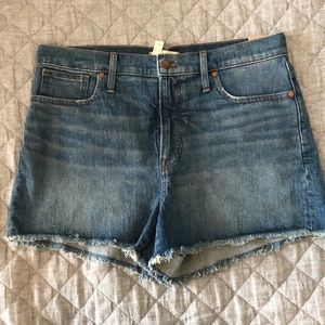 NWT Madewell The Perfect Jean Short